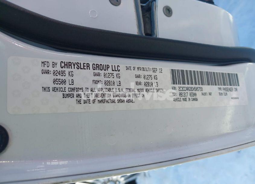 Photo 9 of 2013 Chrysler 300 MOTOWN (VIN 2C3CCARG9DH505759)