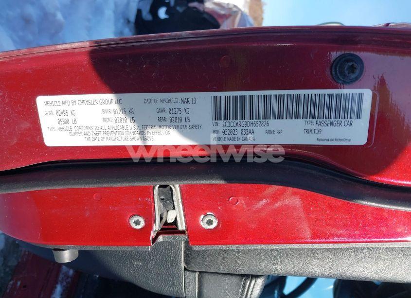 Photo 9 of 2013 Chrysler 300 MOTOWN (VIN 2C3CCARG9DH652826)