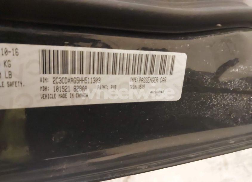 Photo 9 of 2017 Dodge Charger POLICE RWD (VIN 2C3CDXAG5HH511303)