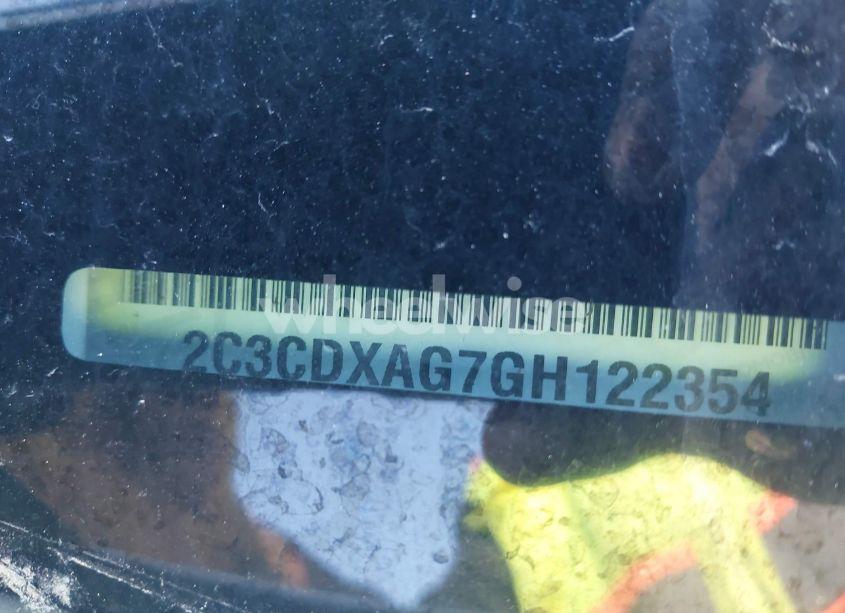 Photo 9 of 2016 Dodge Charger POLICE (VIN 2C3CDXAG7GH122354)