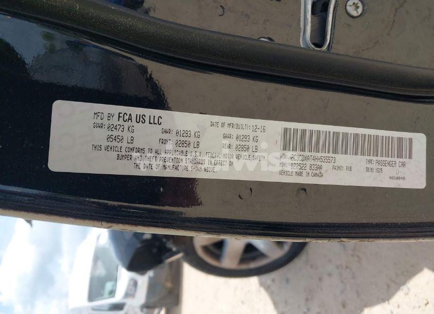 Photo 9 of 2017 Dodge Charger POLICE RWD (VIN 2C3CDXAT4HH535573)