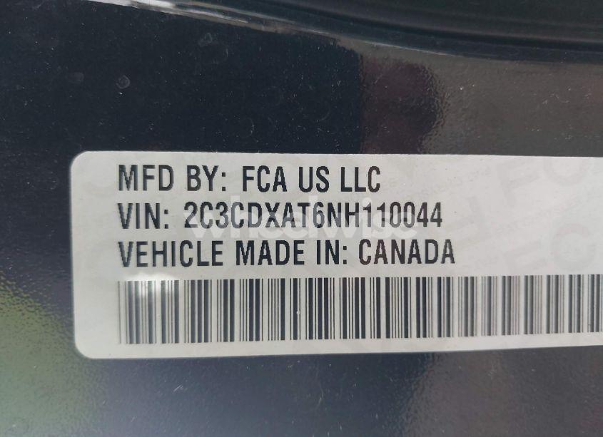 Photo 9 of 2022 Dodge Charger POLICE RWD (VIN 2C3CDXAT6NH110044)