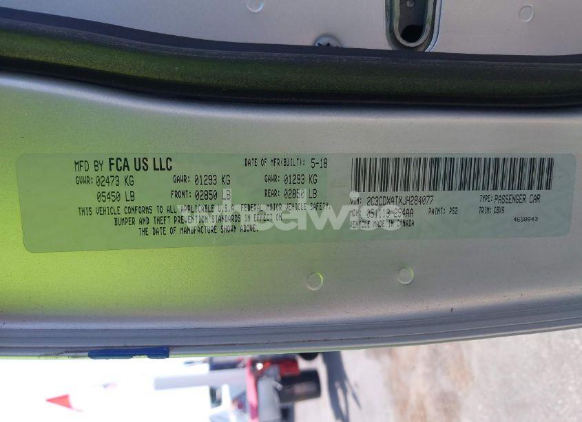 Photo 9 of 2018 Dodge Charger POLICE RWD (VIN 2C3CDXATXJH284077)