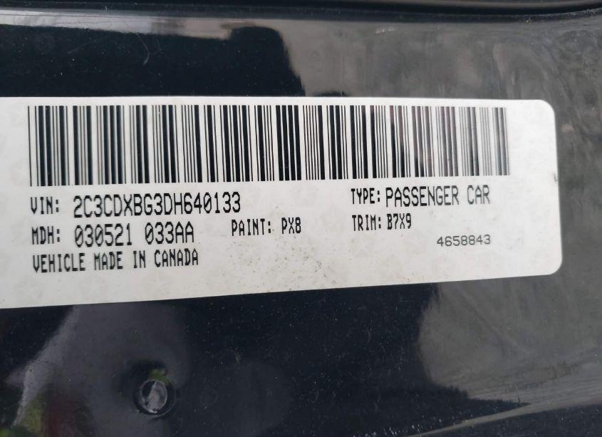 Photo 9 of 2014 Dodge Charger SE (VIN 2C3CDXBG0EH189048)