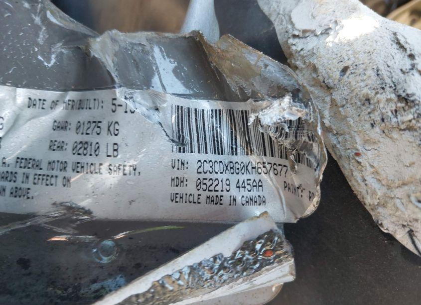 Photo 9 of 2019 Dodge Charger SXT RWD (VIN 2C3CDXBG0KH657677)