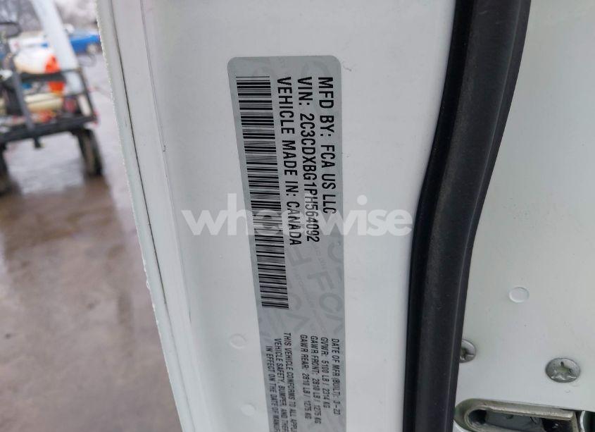 Photo 9 of 2023 Dodge Charger SXT (VIN 2C3CDXBG1PH564092)