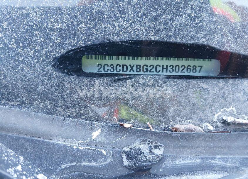 Photo 9 of 2012 Dodge Charger SE (VIN 2C3CDXBG2CH302687)