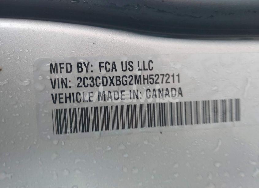 Photo 9 of 2021 Dodge Charger SXT RWD (VIN 2C3CDXBG2MH527211)