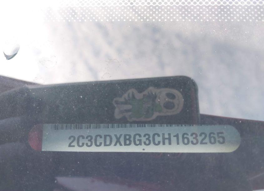 Photo 9 of 2012 Dodge Charger SE (VIN 2C3CDXBG3CH163265)