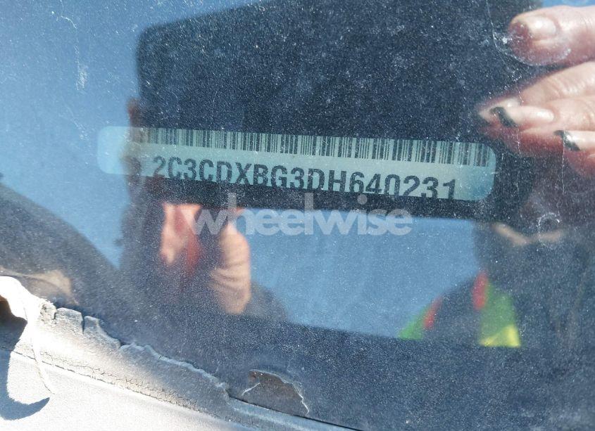 Photo 9 of 2013 Dodge Charger SE (VIN 2C3CDXBG3DH640231)