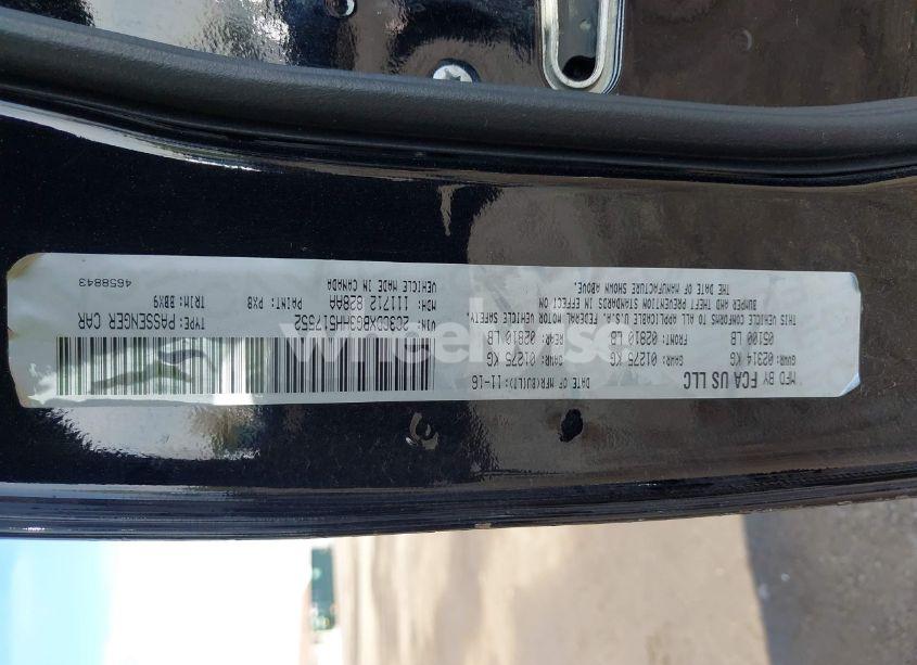 Photo 9 of 2017 Dodge Charger SE RWD (VIN 2C3CDXBG3HH517552)