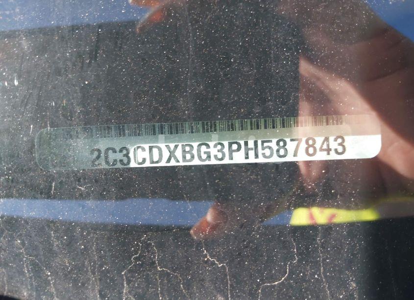 Photo 9 of 2023 Dodge Charger SXT (VIN 2C3CDXBG3PH587843)