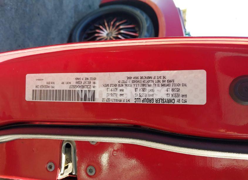 Photo 9 of 2013 Dodge Charger SE (VIN 2C3CDXBG4DH526237)