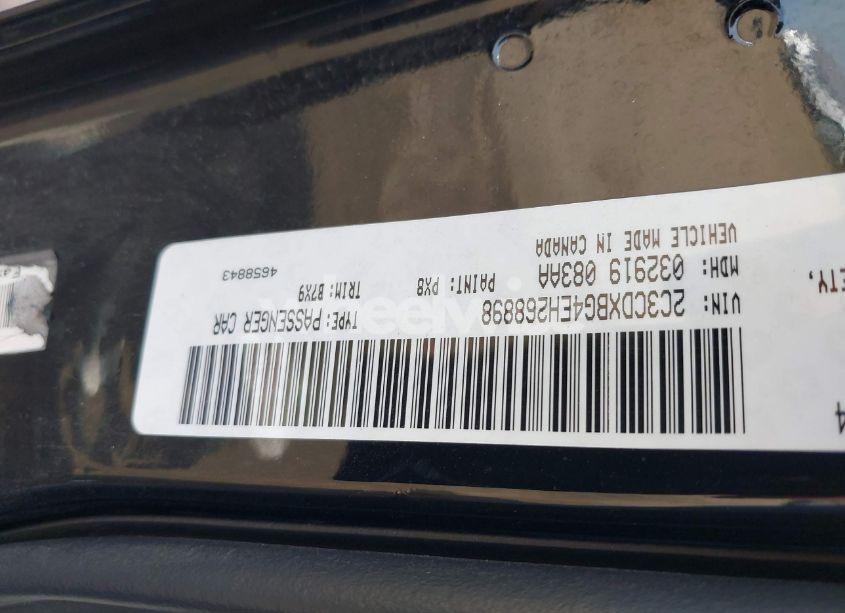 Photo 9 of 2014 Dodge Charger SE (VIN 2C3CDXBG4EH268898)