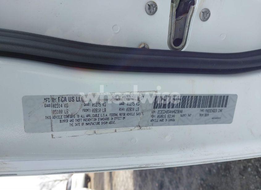 Photo 9 of 2017 Dodge Charger SE RWD (VIN 2C3CDXBG4HH623640)