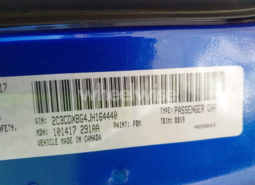 Photo 9 of 2018 Dodge Charger SXT RWD (VIN 2C3CDXBG4JH164440)