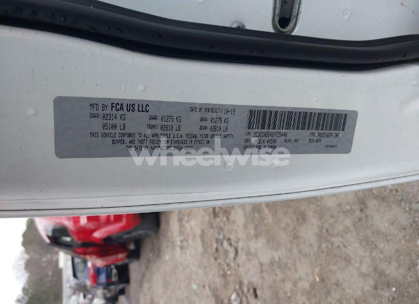 Photo 9 of 2019 Dodge Charger SXT RWD (VIN 2C3CDXBG4KH725446)