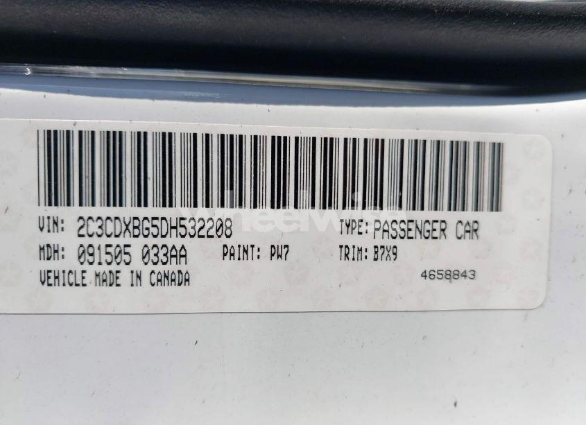 Photo 9 of 2013 Dodge Charger SE (VIN 2C3CDXBG5DH532208)