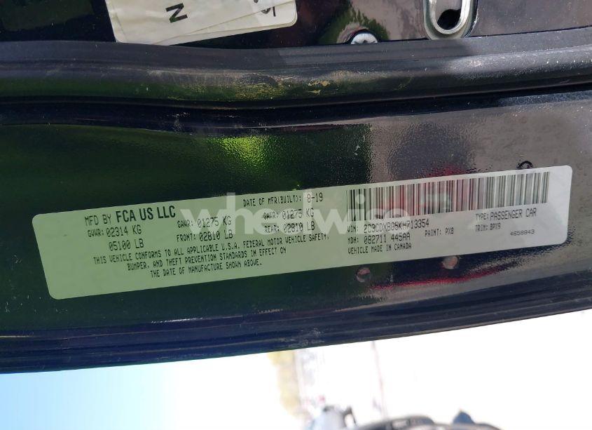 Photo 9 of 2019 Dodge Charger SXT RWD (VIN 2C3CDXBG5KH713354)