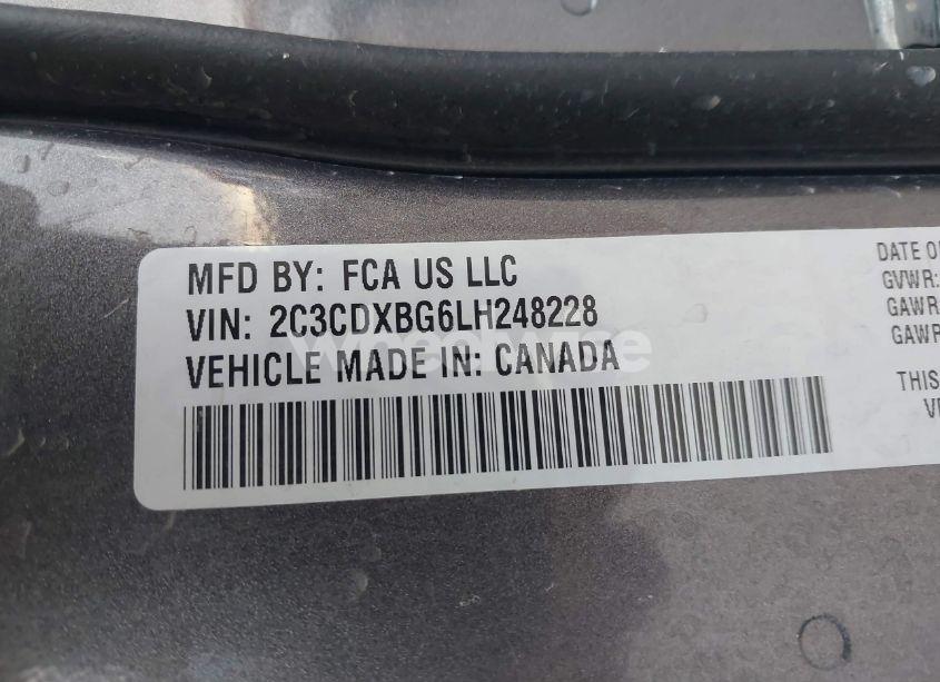 Photo 9 of 2020 Dodge Charger SXT RWD (VIN 2C3CDXBG6LH248228)