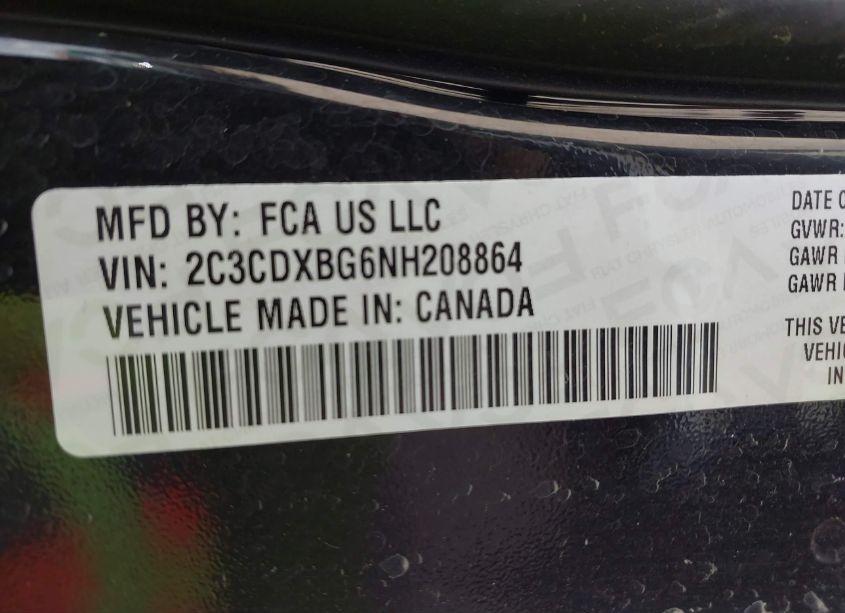 Photo 9 of 2022 Dodge Charger SXT RWD (VIN 2C3CDXBG6NH208864)