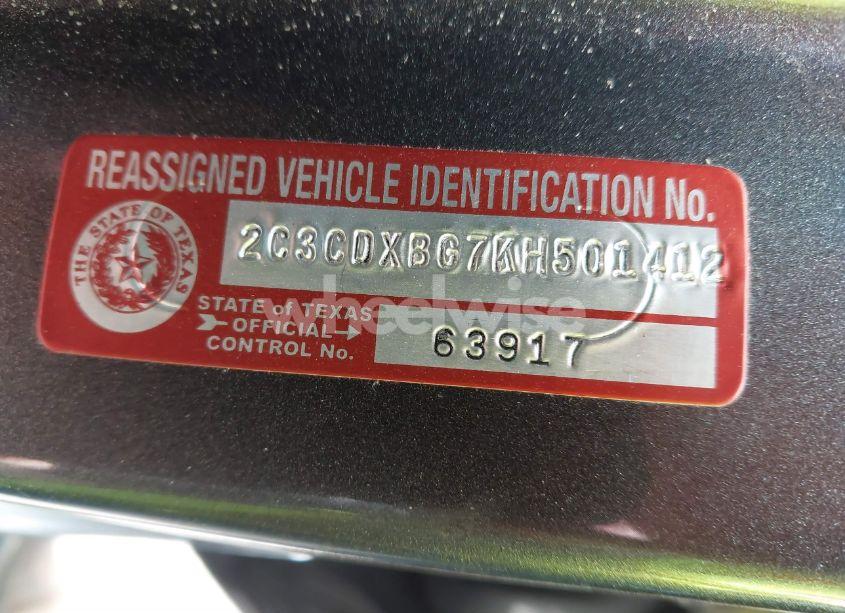 Photo 9 of 2019 Dodge Charger SXT RWD (VIN 2C3CDXBG7KH501412)