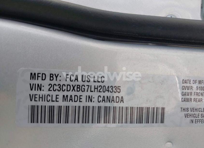 Photo 9 of 2020 Dodge Charger SXT RWD (VIN 2C3CDXBG7LH204335)