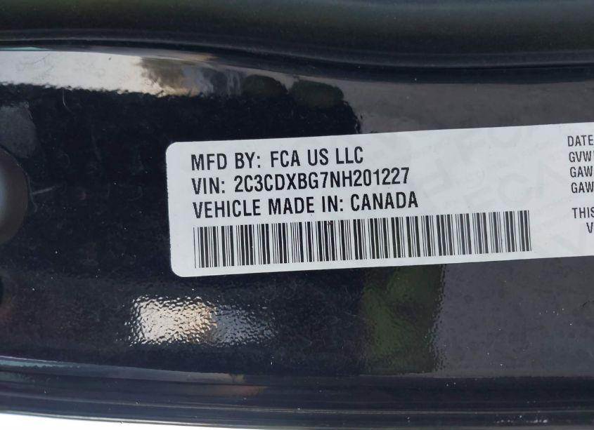 Photo 9 of 2022 Dodge Charger SXT RWD (VIN 2C3CDXBG7NH201227)