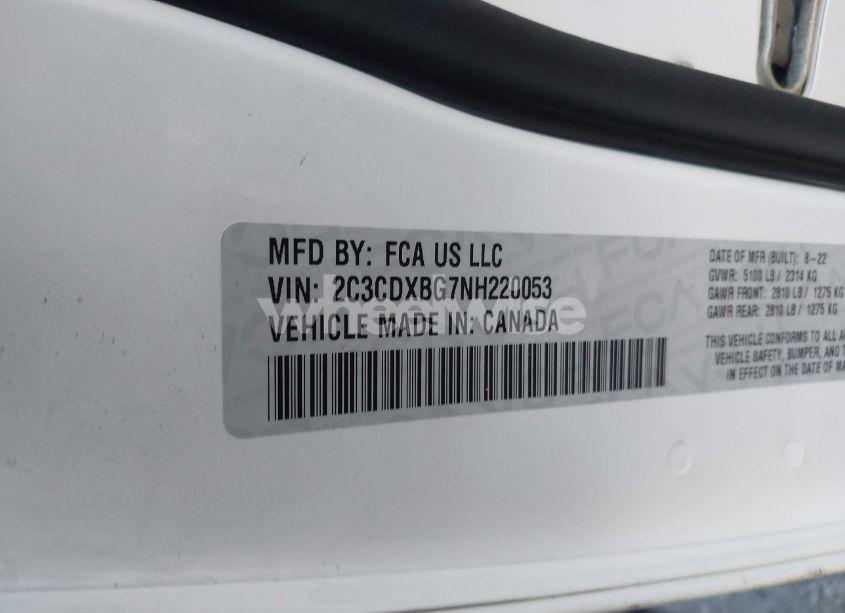 Photo 9 of 2022 Dodge Charger SXT RWD (VIN 2C3CDXBG7NH220053)