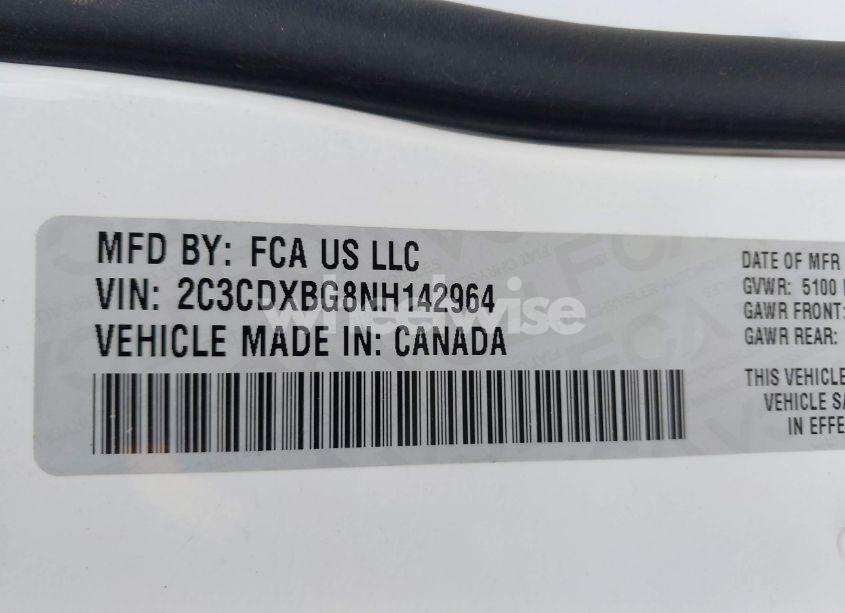 Photo 9 of 2022 Dodge Charger SXT RWD (VIN 2C3CDXBG8NH142964)