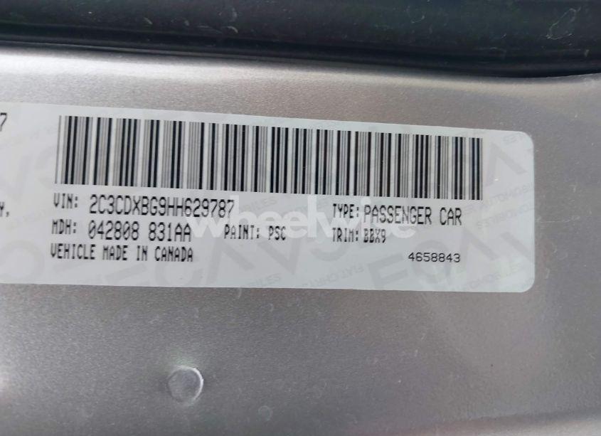 Photo 9 of 2017 Dodge Charger SE RWD (VIN 2C3CDXBG9HH629787)