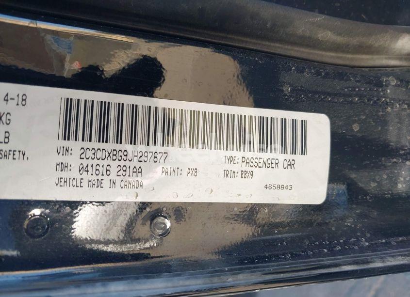 Photo 9 of 2018 Dodge Charger SXT RWD (VIN 2C3CDXBG9JH297677)