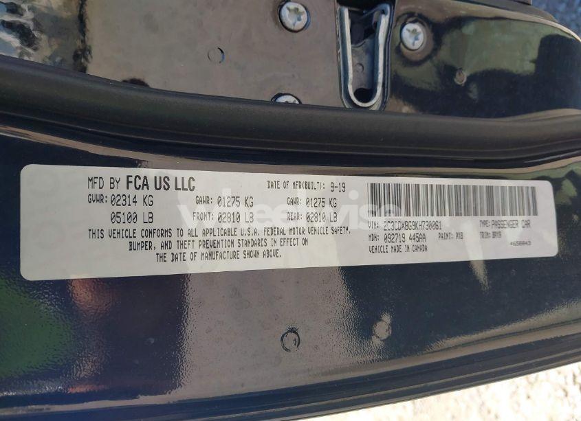 Photo 9 of 2019 Dodge Charger SXT RWD (VIN 2C3CDXBG9KH730061)