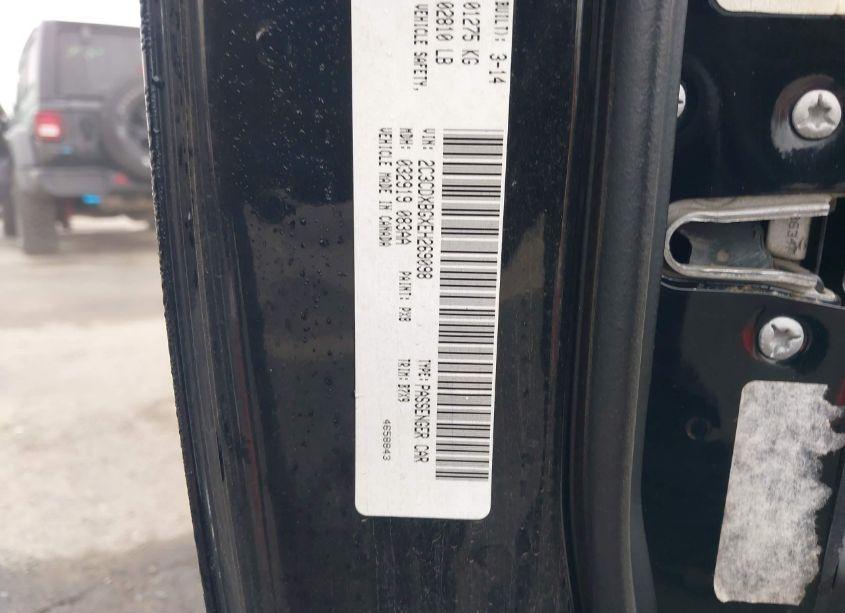 Photo 9 of 2014 Dodge Charger SE (VIN 2C3CDXBGXEH269098)