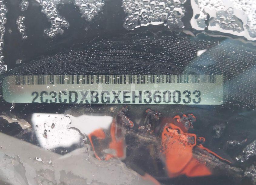 Photo 9 of 2014 Dodge Charger SE (VIN 2C3CDXBGXEH360033)