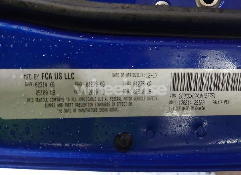 Photo 9 of 2018 Dodge Charger SXT RWD (VIN 2C3CDXBGXJH197751)