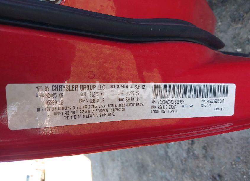 Photo 9 of 2013 Dodge Charger R/T MAX (VIN 2C3CDXCT0DH518387)