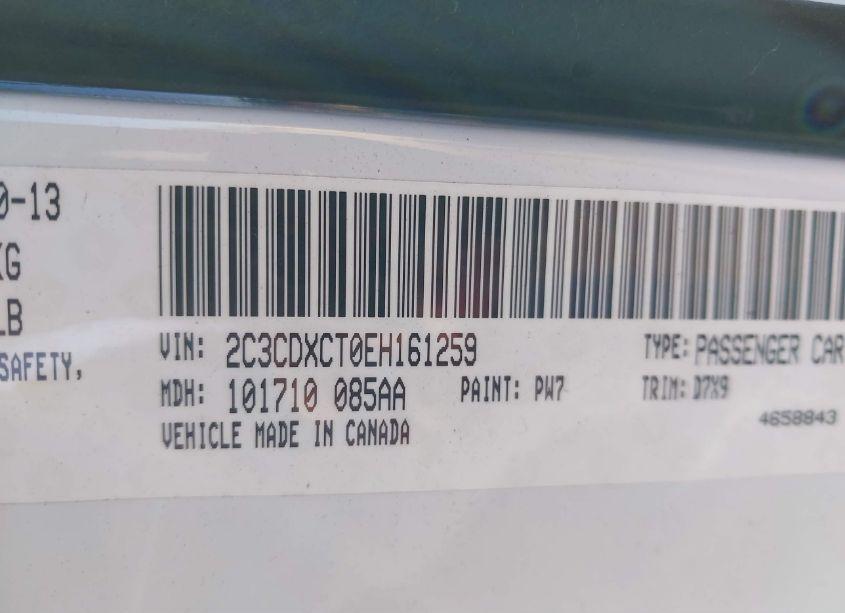 Photo 9 of 2014 Dodge Charger R/T (VIN 2C3CDXCT0EH161259)