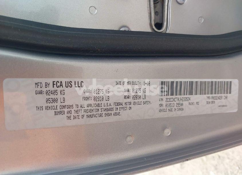 Photo 9 of 2018 Dodge Charger R/T RWD (VIN 2C3CDXCT0JH233524)