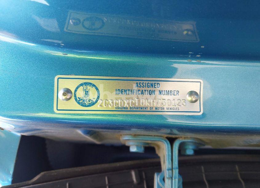 Photo 9 of 2019 Dodge Charger R/T RWD (VIN 2C3CDXCT0KH730123)