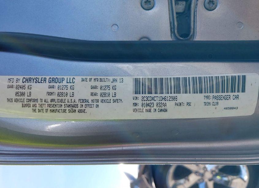 Photo 9 of 2013 Dodge Charger R/T MAX (VIN 2C3CDXCT1DH612908)