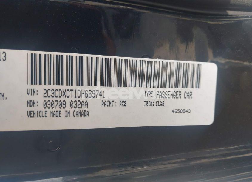 Photo 9 of 2013 Dodge Charger R/T MAX (VIN 2C3CDXCT1DH669741)