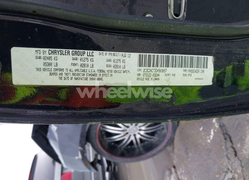 Photo 9 of 2013 Dodge Charger R/T (VIN 2C3CDXCT3DH503057)