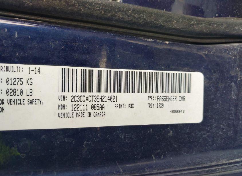 Photo 9 of 2014 Dodge Charger R/T (VIN 2C3CDXCT3EH214021)