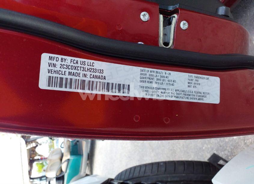 Photo 9 of 2020 Dodge Charger R/T (VIN 2C3CDXCT3LH233133)