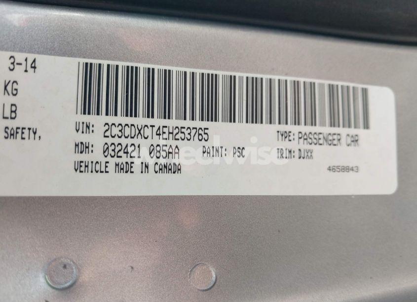 Photo 9 of 2014 Dodge Charger R/T 100TH ANNIVERSARY (VIN 2C3CDXCT4EH253765)