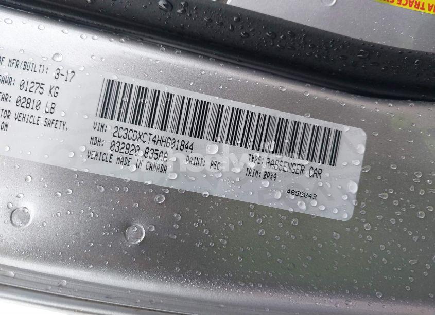 Photo 9 of 2017 Dodge Charger R/T RWD (VIN 2C3CDXCT4HH601844)