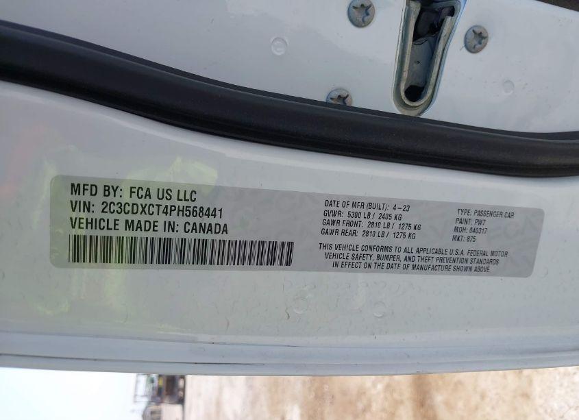 Photo 9 of 2023 Dodge Charger R/T (VIN 2C3CDXCT4PH568441)