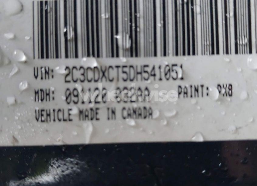 Photo 9 of 2013 Dodge Charger R/T (VIN 2C3CDXCT5DH541051)