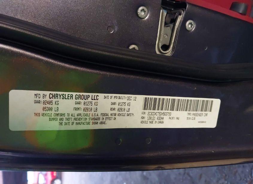 Photo 9 of 2013 Dodge Charger R/T PLUS (VIN 2C3CDXCT5DH563793)